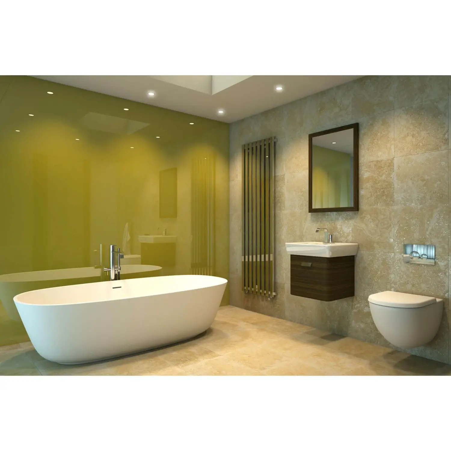 Zenolite Acrylic Wall Panel - 2070 X 1000mm - Forest 5 Zenolite Acrylic Wall Panel - 2070 X 1000mm - Forest - Image 3