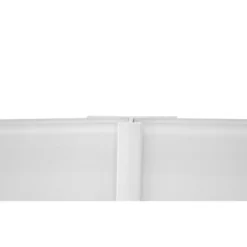 Zenolite Colour Matched PVC Straight Joint - 2500mm - White