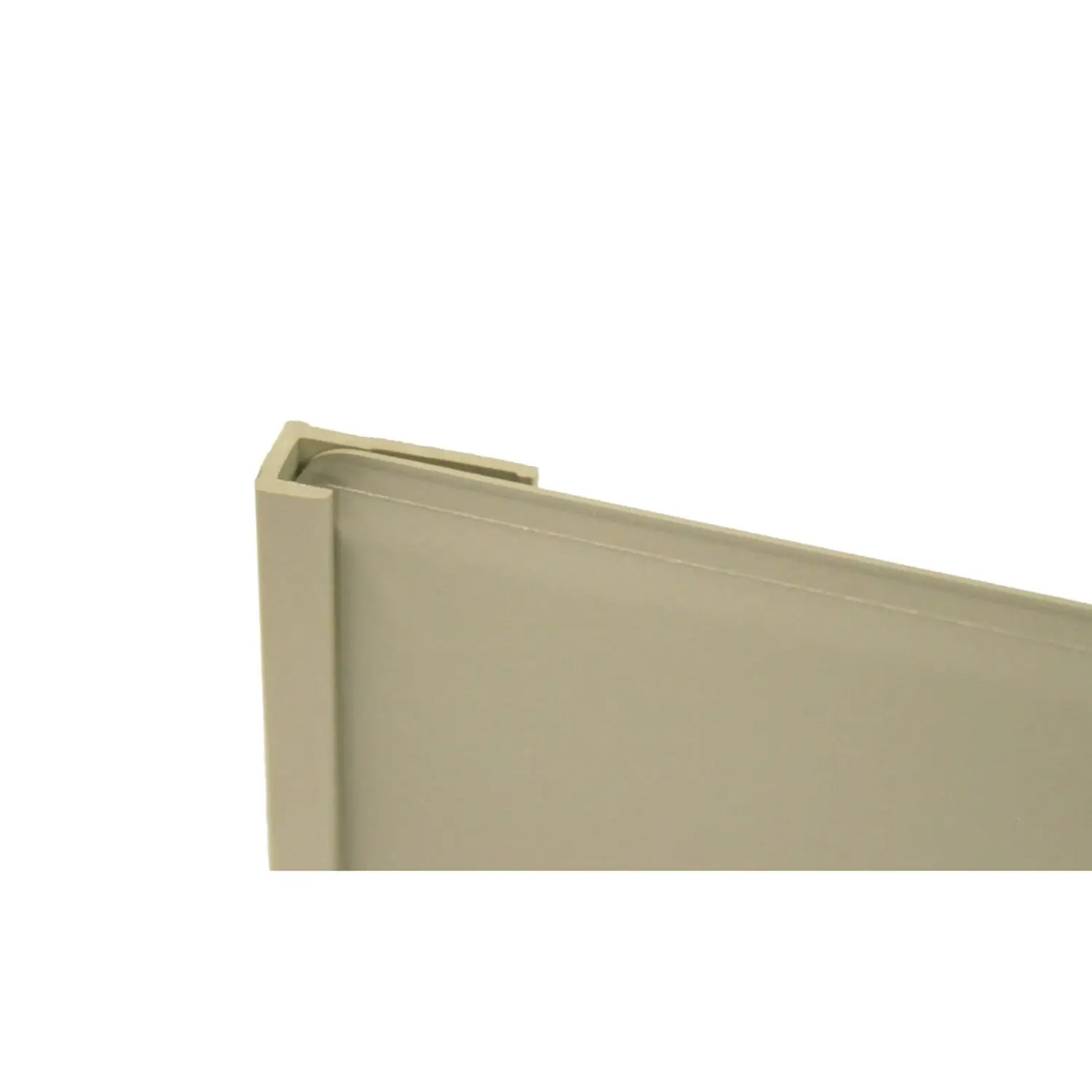 Zenolite Colour Matched PVC Edge Cap - 2500mm - Safari 3 Zenolite Colour Matched PVC Edge Cap - 2500mm - Safari