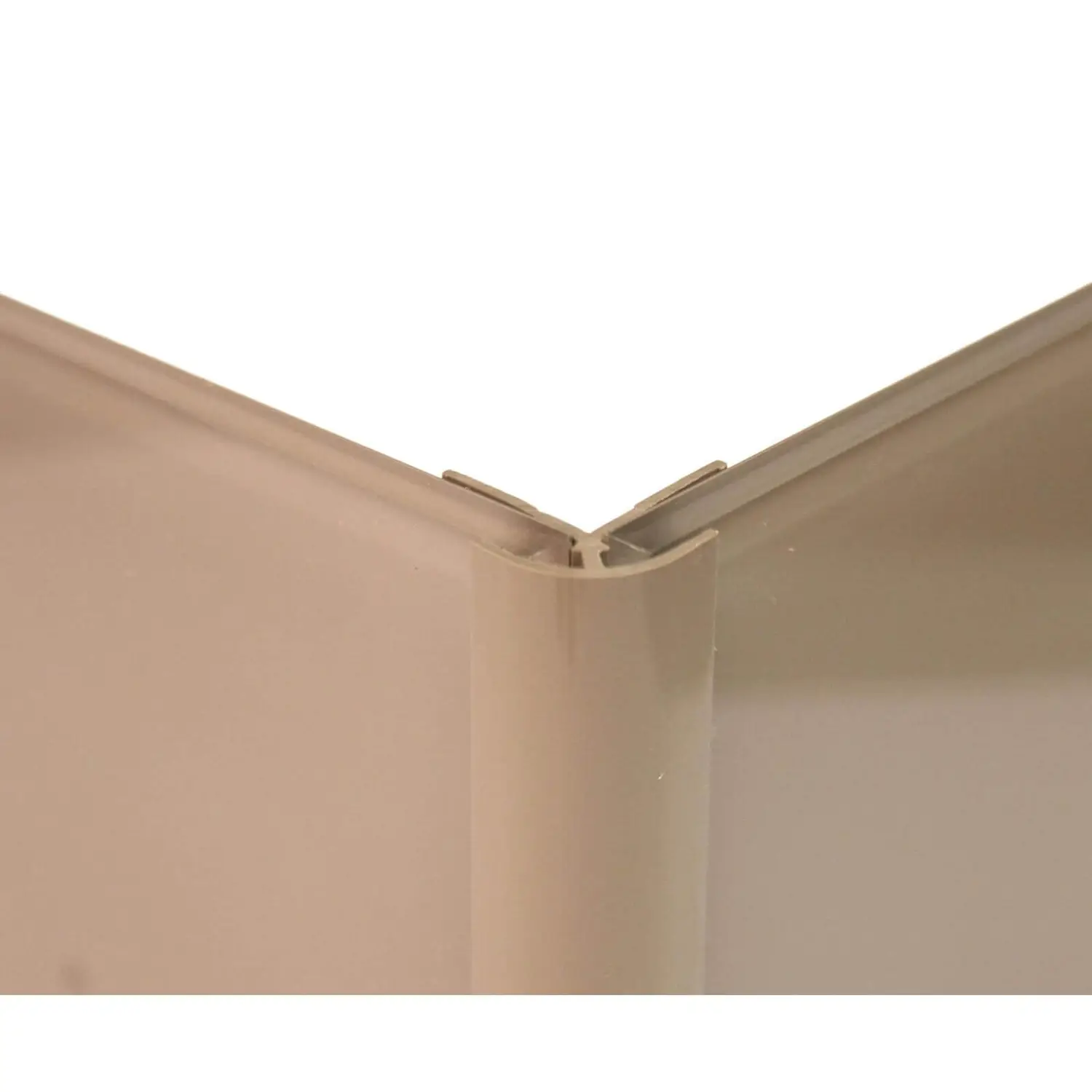 Zenolite Colour Matched PVC External Corner - 2500mm - Mocha 3 Zenolite Colour Matched PVC External Corner - 2500mm - Mocha