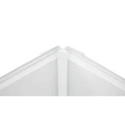 Zenolite Colour Matched PVC Internal Corner - 2500mm - White