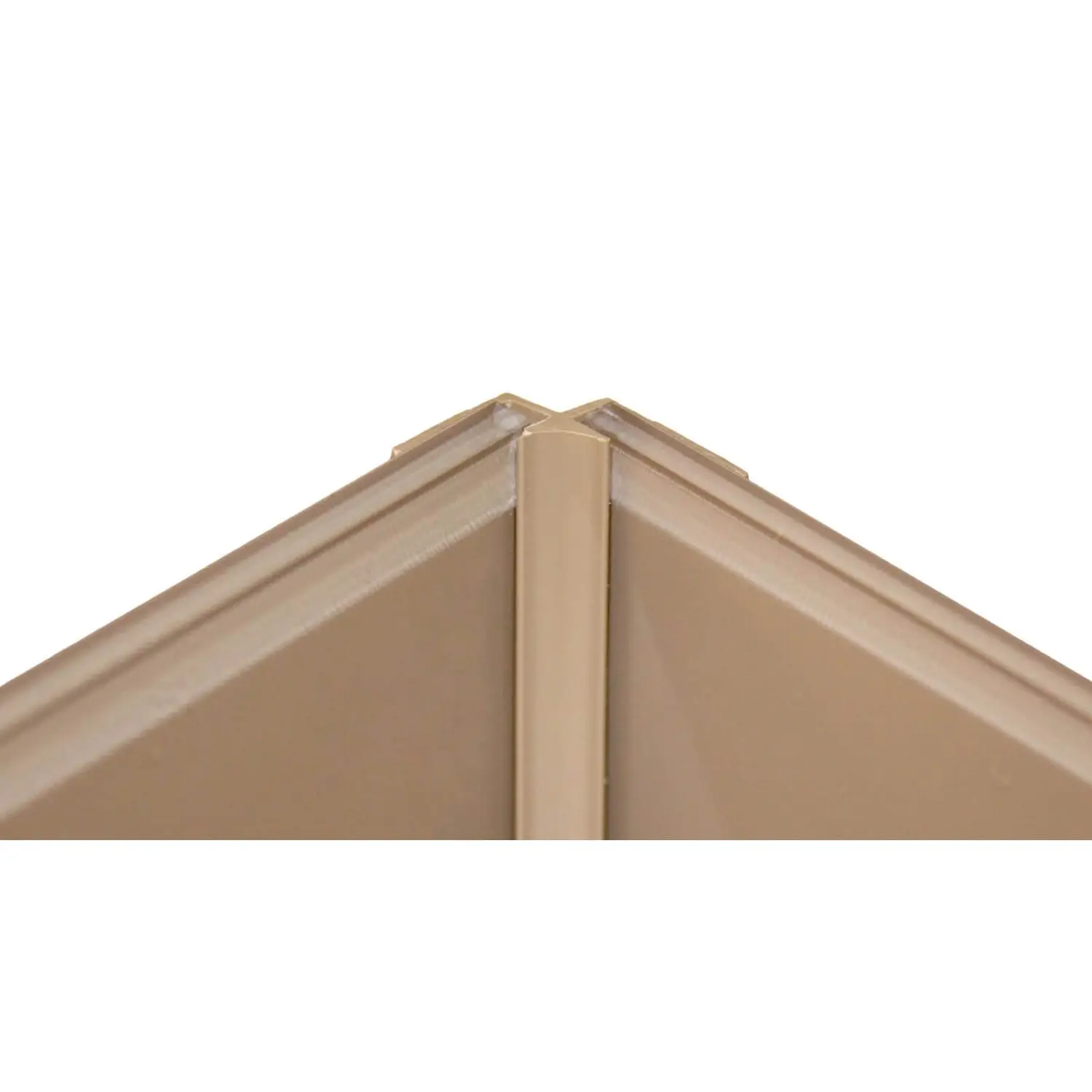 Zenolite Colour Matched PVC Internal Corner - 2500mm - Mocha 3 Zenolite Colour Matched PVC Internal Corner - 2500mm - Mocha