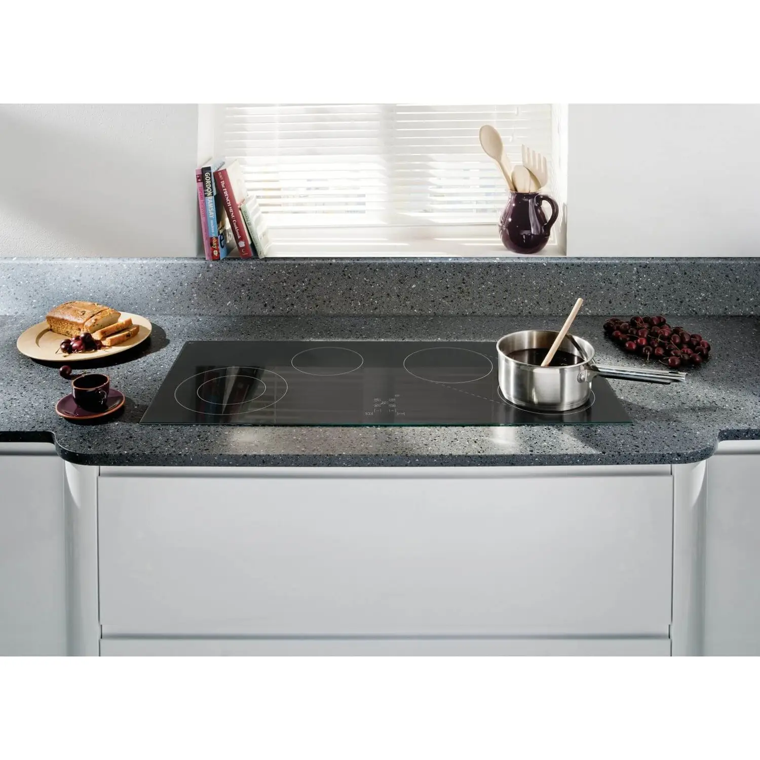 Minerva Nimbus Grey Hob Splashback - 90 X 75 X 1.2cm 4 Minerva Nimbus Grey Hob Splashback - 90 X 75 X 1.2cm - Image 2