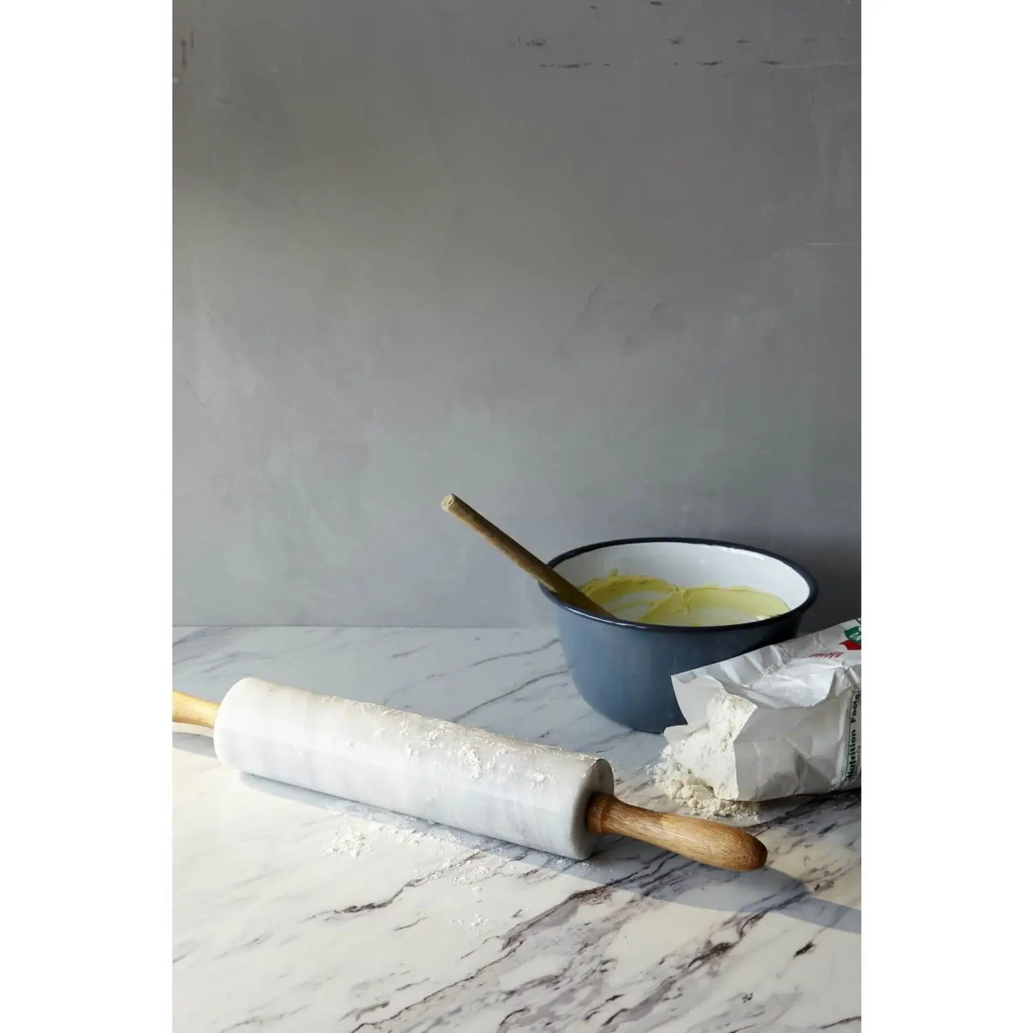 None Marble Swirl Laminate Kitchen Worktop - Profile Edge - 300 X 60 X 3.8cm 5 None Marble Swirl Laminate Kitchen Worktop - Profile Edge - 300 X 60 X 3.8cm - Image 3