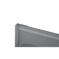 Zenolite Colour Matched PVC Edge Cap - Splashback Profile - 1250mm - Grey