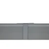 Zenolite Colour Matched PVC Straight Joint - Splashback Profile - 1250mm - Grey -Carron phoenix Sales 12812674 1924831955489883
