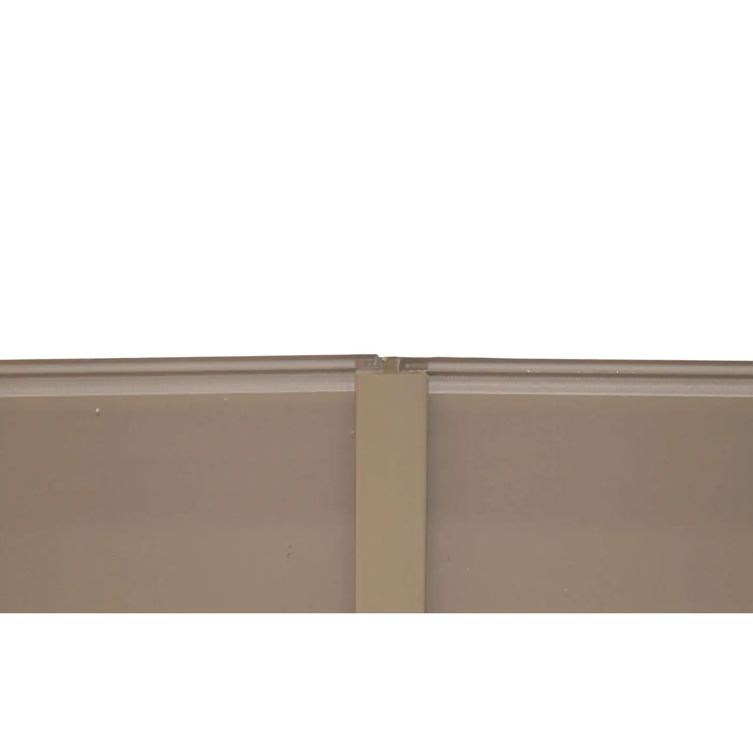 Zenolite Colour Matched PVC Straight Joint - Splashback Profile - 1250mm - Mocha 3 Zenolite Colour Matched PVC Straight Joint - Splashback Profile - 1250mm - Mocha