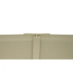 Zenolite Colour Matched PVC Straight Joint - Splashback Profile - 1250mm - Safari