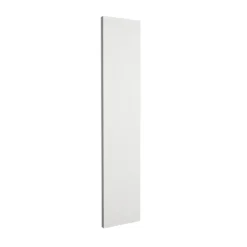 High Gloss/Modern Slab/Handleless Kitchen Adjustable Corner Post And Filler (H)716 X (W)147mm - Gloss White