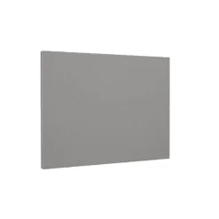 High Gloss Slab Grey Integrated Extractor Door (597x445)
