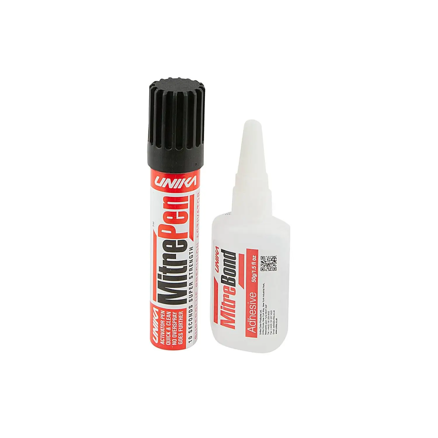 Unika Mitrepen Activator & Mitrebond Adhesive 3 Unika Mitrepen Activator & Mitrebond Adhesive