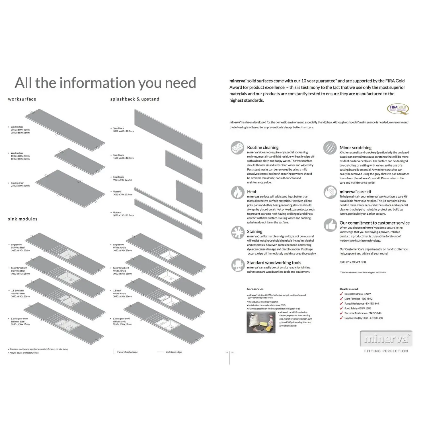 Minerva Grey Crystal Half Splashback - 150 X 60 X 1.2cm 6 Minerva Grey Crystal Half Splashback - 150 X 60 X 1.2cm - Image 4