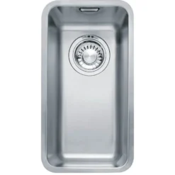 Franke Kubus Silver Reversible Kitchen Sink - 0.5 Bowl