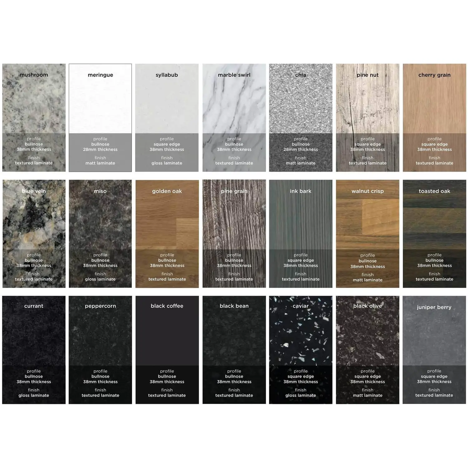 None Caviar Kitchen Upstand - 300 X 7 X 1.2cm 7 None Caviar Kitchen Upstand - 300 X 7 X 1.2cm - Image 5