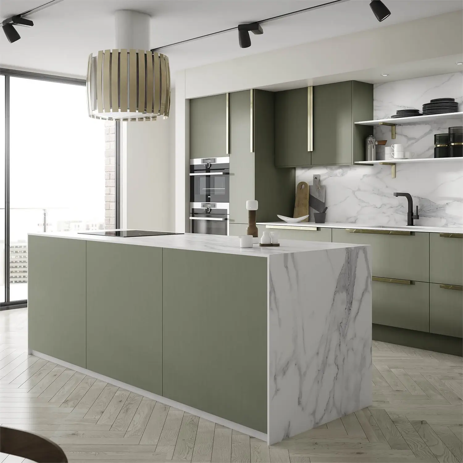 Zenith Marble Veneto Compact Laminate Splashback - 3000x600x9mm 4 Zenith Marble Veneto Compact Laminate Splashback - 3000x600x9mm - Image 2