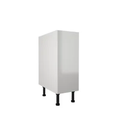 High Gloss Slab White 300mm Base Unit