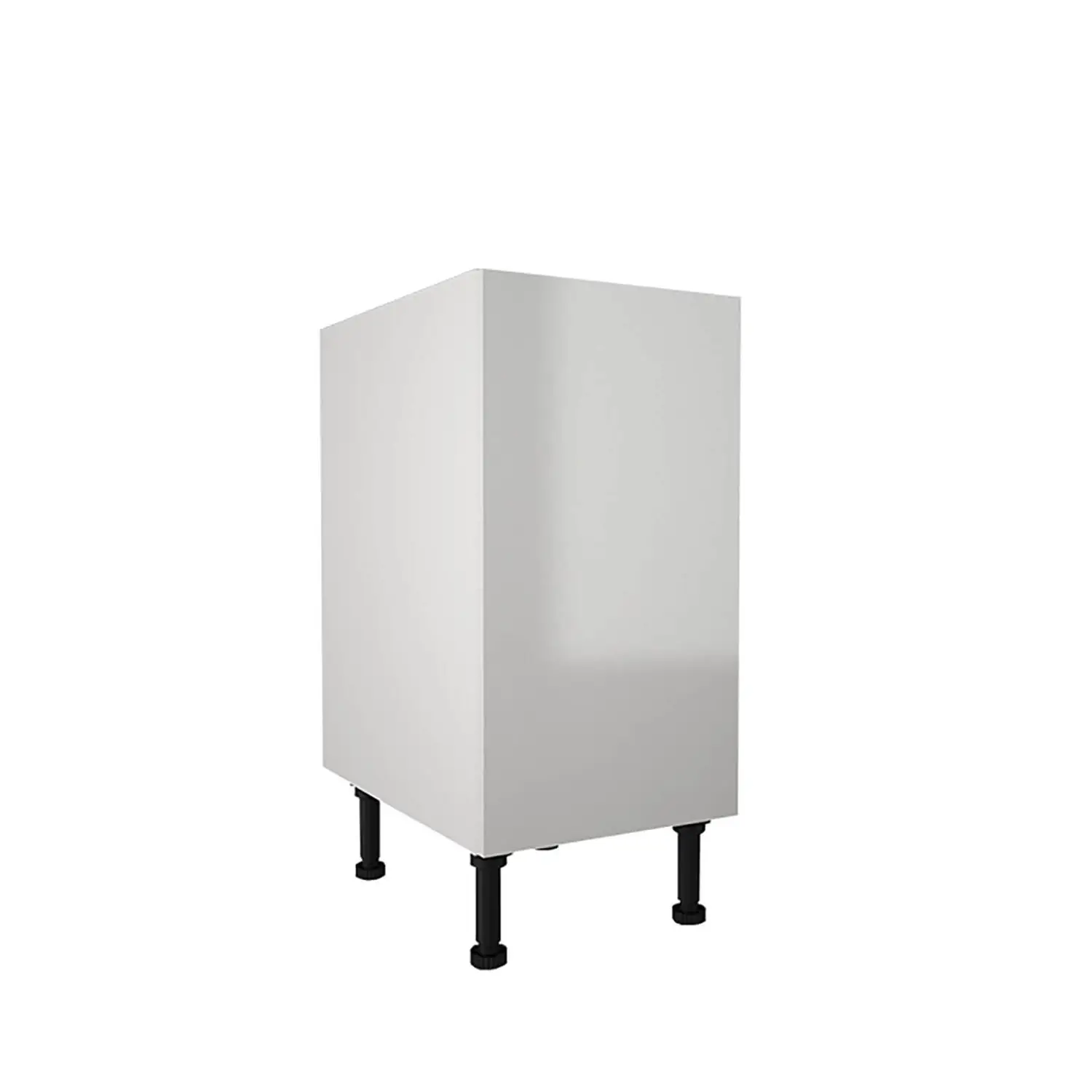 High Gloss Slab White 400mm Base Unit 3 High Gloss Slab White 400mm Base Unit