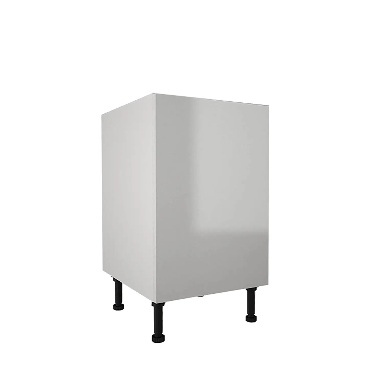 High Gloss Slab White 500mm Base Unit 3 High Gloss Slab White 500mm Base Unit