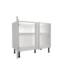 High Gloss Slab White 1000mm Corner Base Unit 5 High Gloss Slab White 1000mm Corner Base Unit -Carron phoenix Sales 12841339 1884832985342696