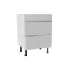 High Gloss Slab White 600mm 3 Drawer Premium Unit -Carron phoenix Sales 12841343 6164831958469495