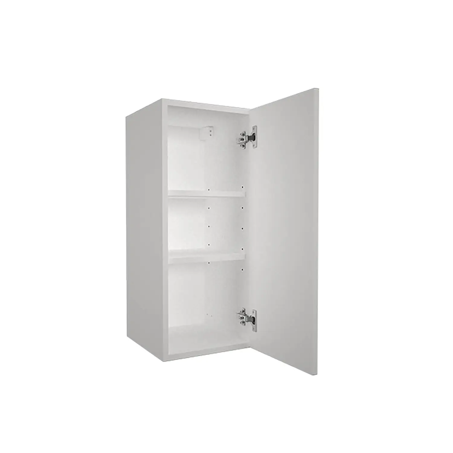 High Gloss Slab White 300mm Wall Unit 4 High Gloss Slab White 300mm Wall Unit - Image 2
