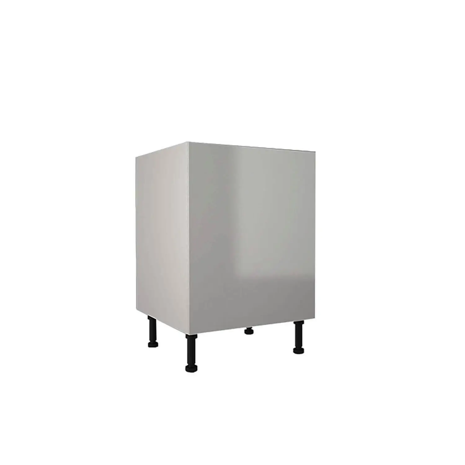 High Gloss Slab Grey 600mm Base Unit 3 High Gloss Slab Grey 600mm Base Unit
