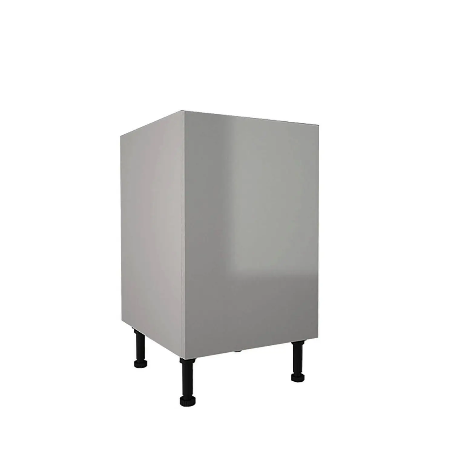High Gloss Slab Grey 500mm Base Unit 3 High Gloss Slab Grey 500mm Base Unit