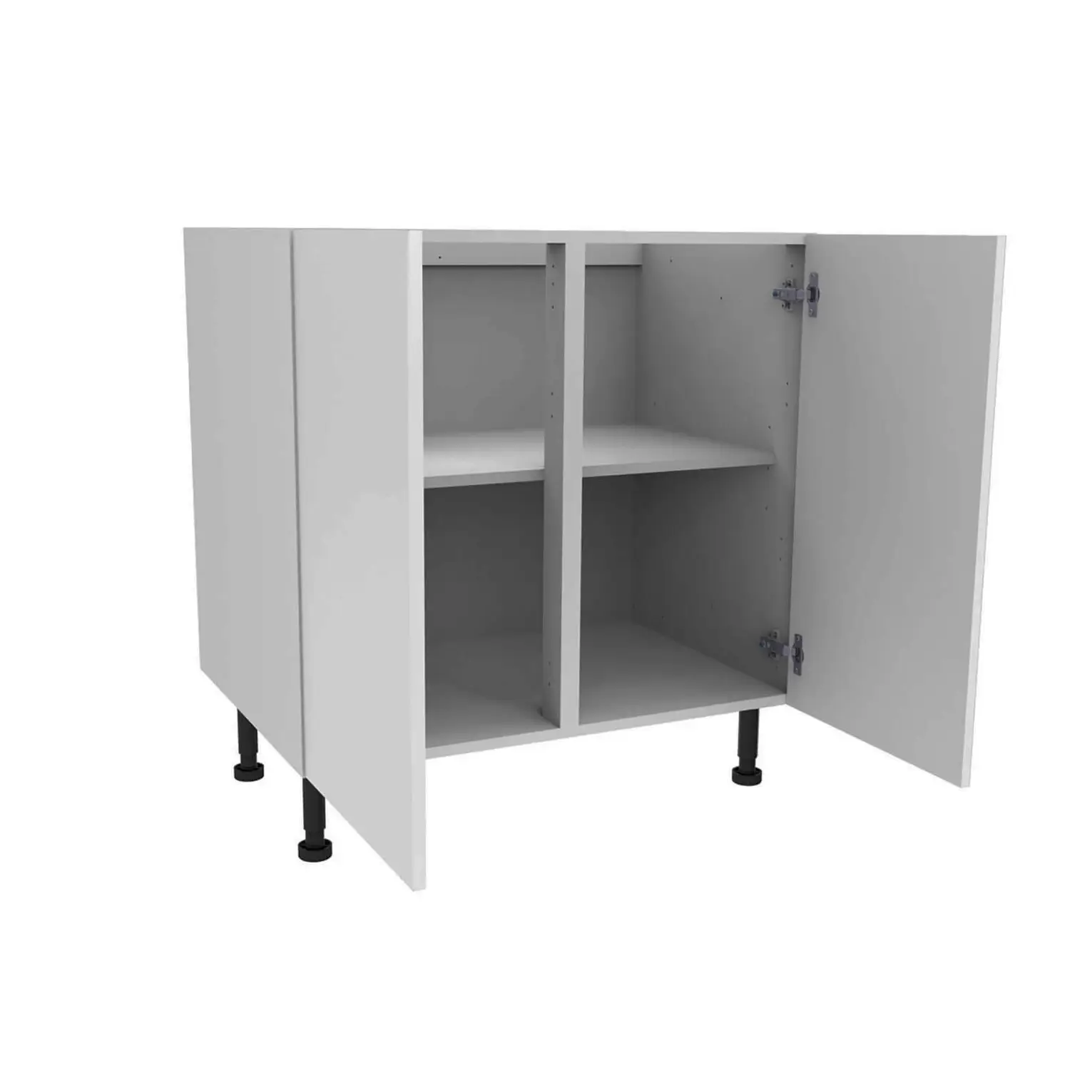 High Gloss Slab Grey 800mm Base Unit 4 High Gloss Slab Grey 800mm Base Unit - Image 2