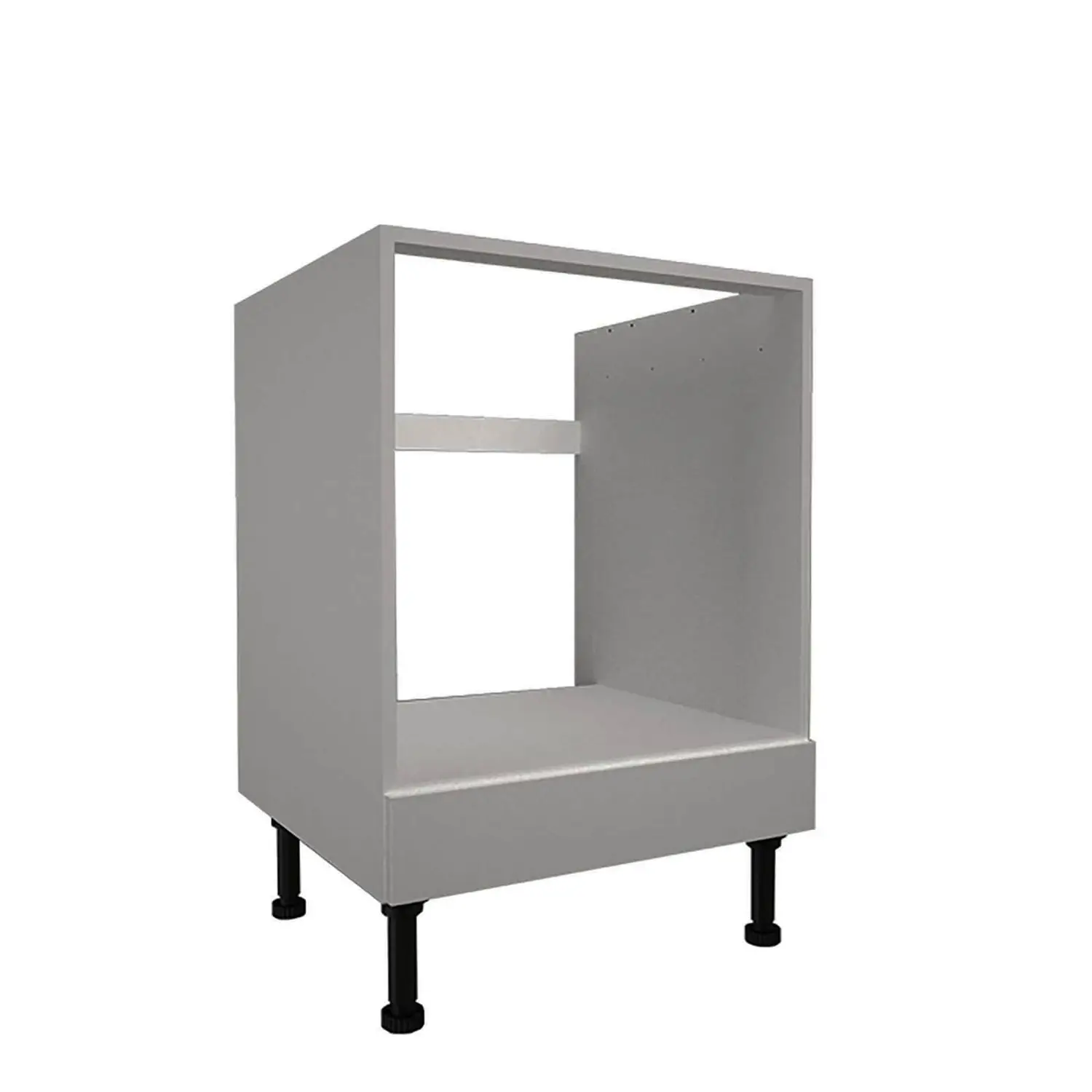 High Gloss Slab Grey 600mm Built-in Oven Housing Unit 3 High Gloss Slab Grey 600mm Built-in Oven Housing Unit