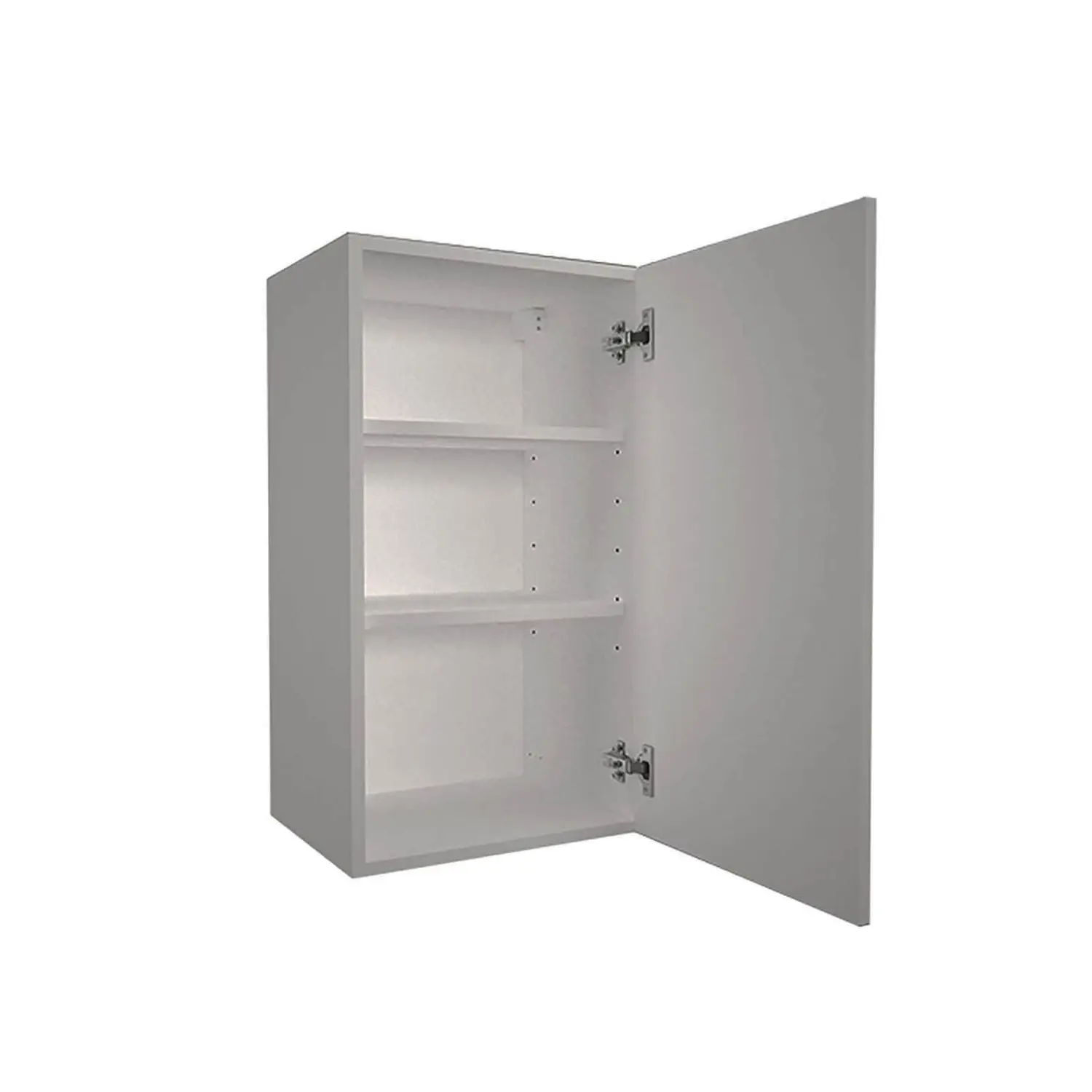 High Gloss Slab Grey 400mm Wall Unit 4 High Gloss Slab Grey 400mm Wall Unit - Image 2