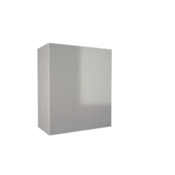 Carron phoenix Sales 23 High Gloss Slab Grey 600mm Wall Unit