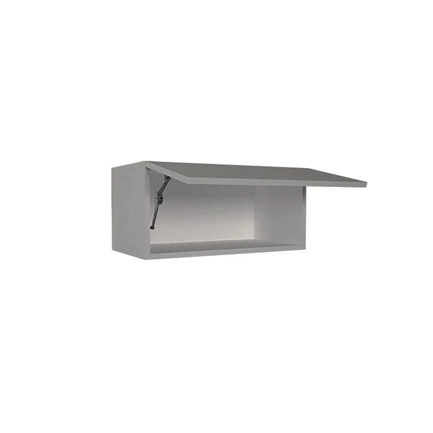 High Gloss Slab Grey 600mm Cooker Unit 4 High Gloss Slab Grey 600mm Cooker Unit - Image 2