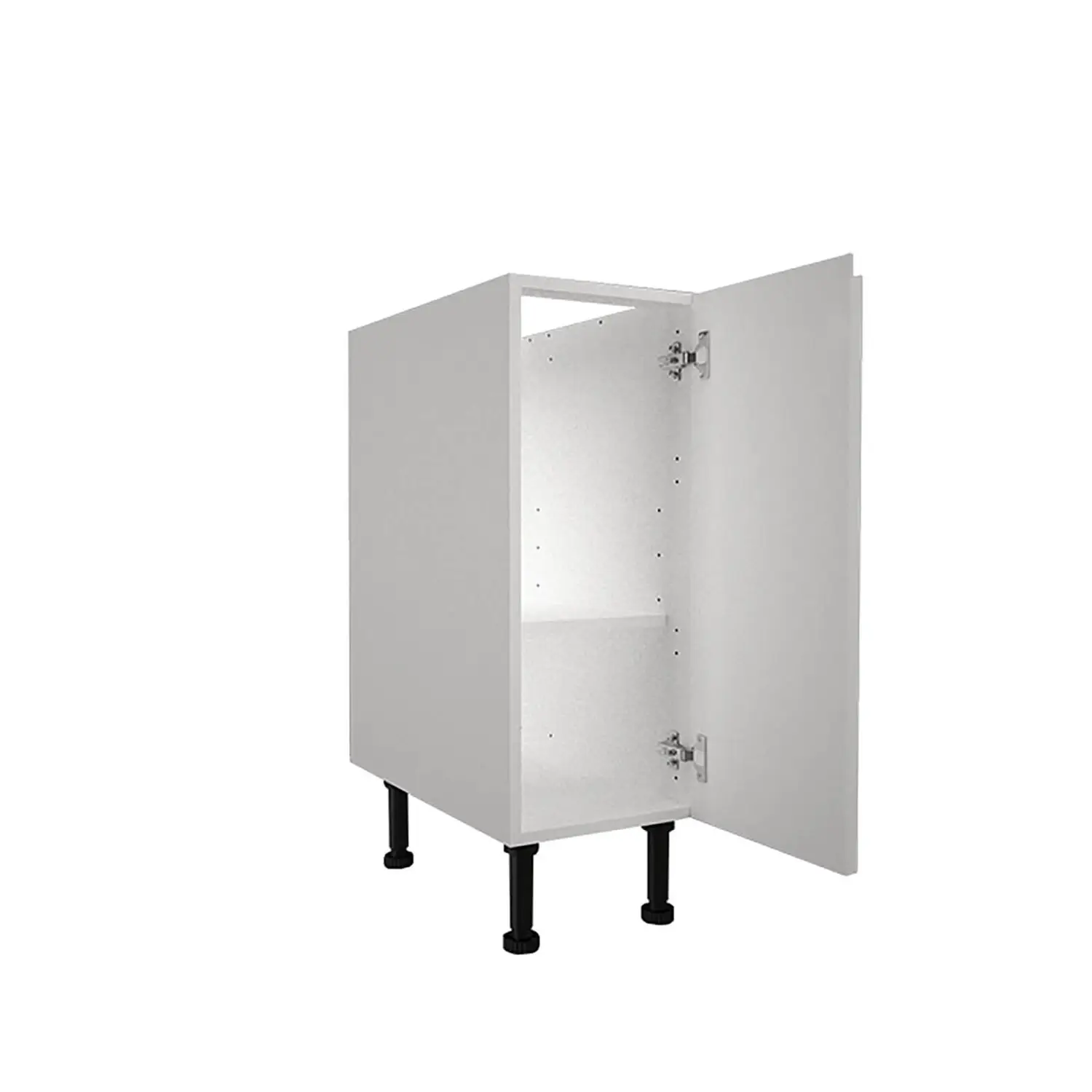 Handleless White Gloss 300mm Base Unit 4 Handleless White Gloss 300mm Base Unit - Image 2