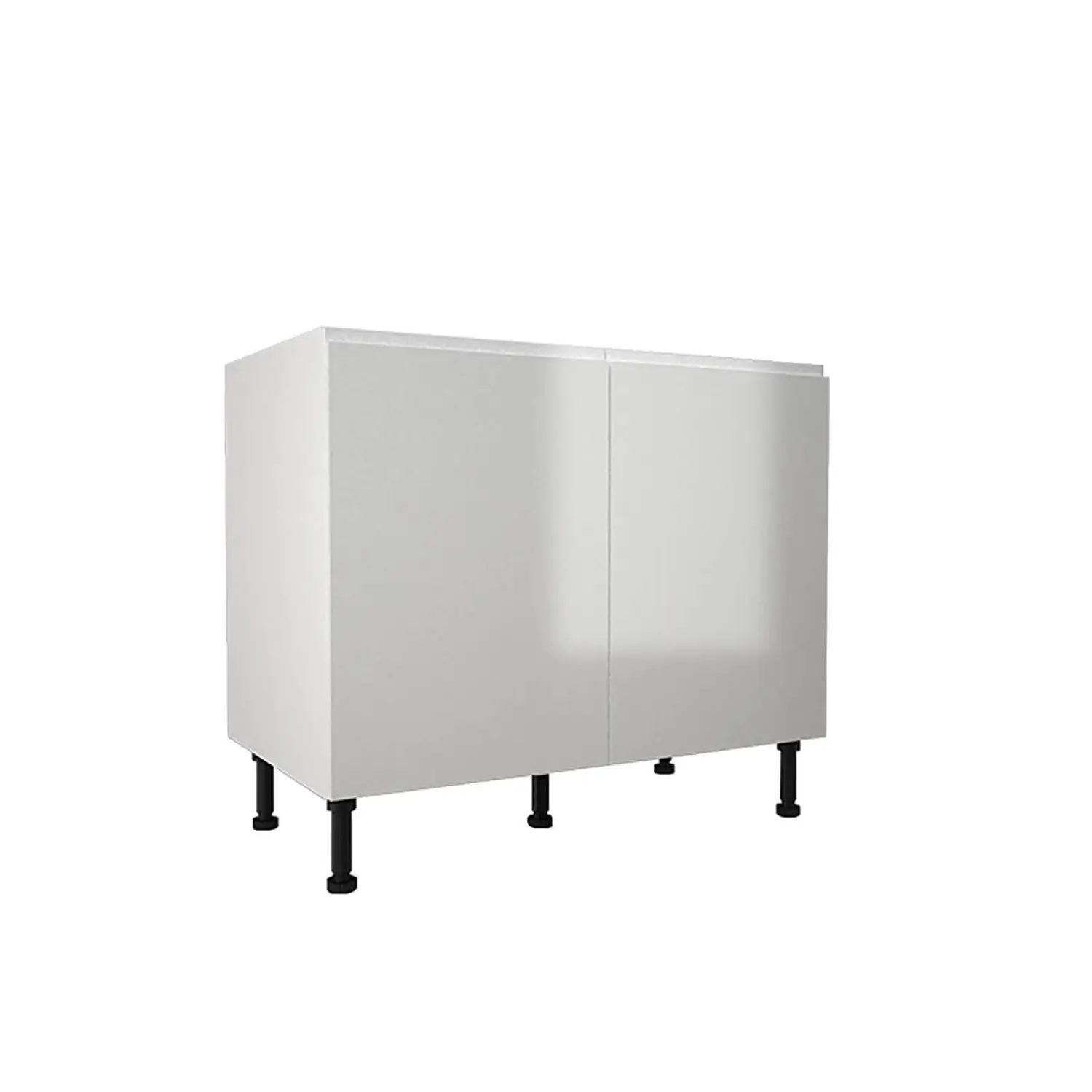 Handleless White Gloss 1000mm Base Unit 3 Handleless White Gloss 1000mm Base Unit