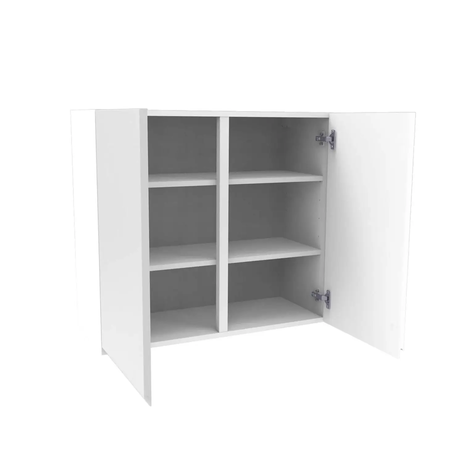 Handleless White Gloss 800mm Wall Unit 4 Handleless White Gloss 800mm Wall Unit - Image 2