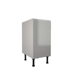 Handleless Grey Gloss 400mm Base Unit