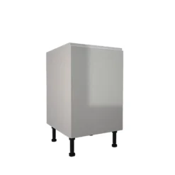 Handleless Grey Gloss 500mm Base Unit