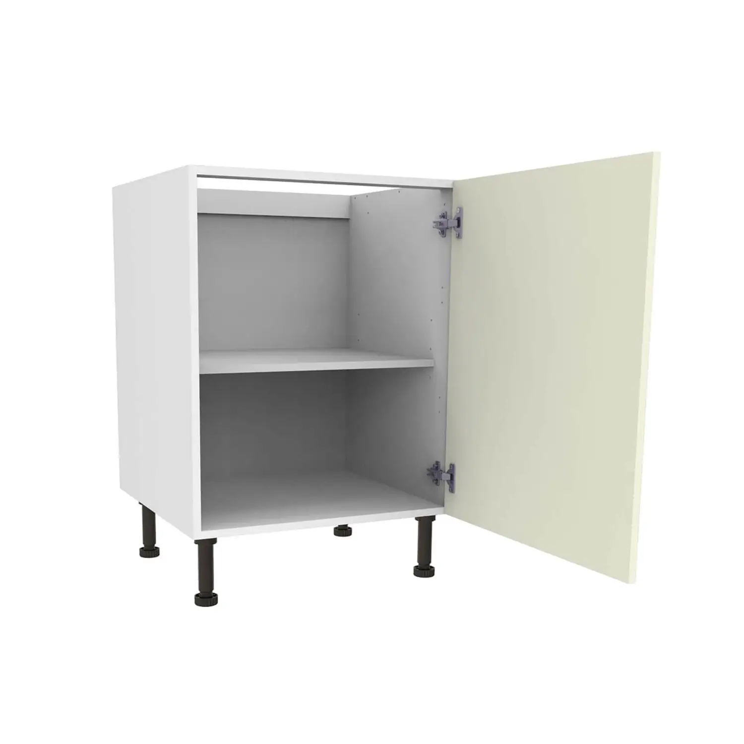 Country Shaker Cream 600mm Base Unit 4 Country Shaker Cream 600mm Base Unit - Image 2