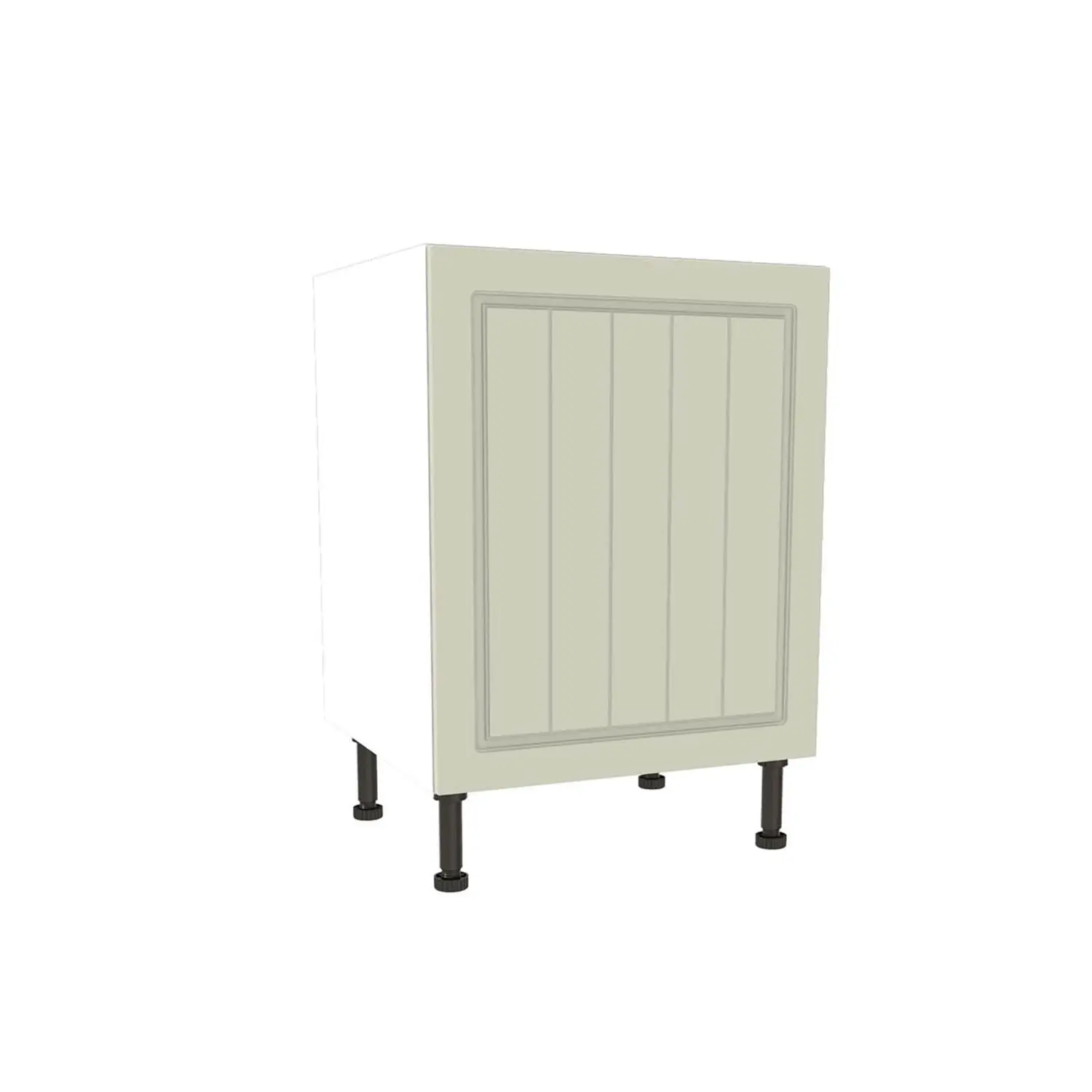 Country Shaker Cream 600mm Base Unit 3 Country Shaker Cream 600mm Base Unit