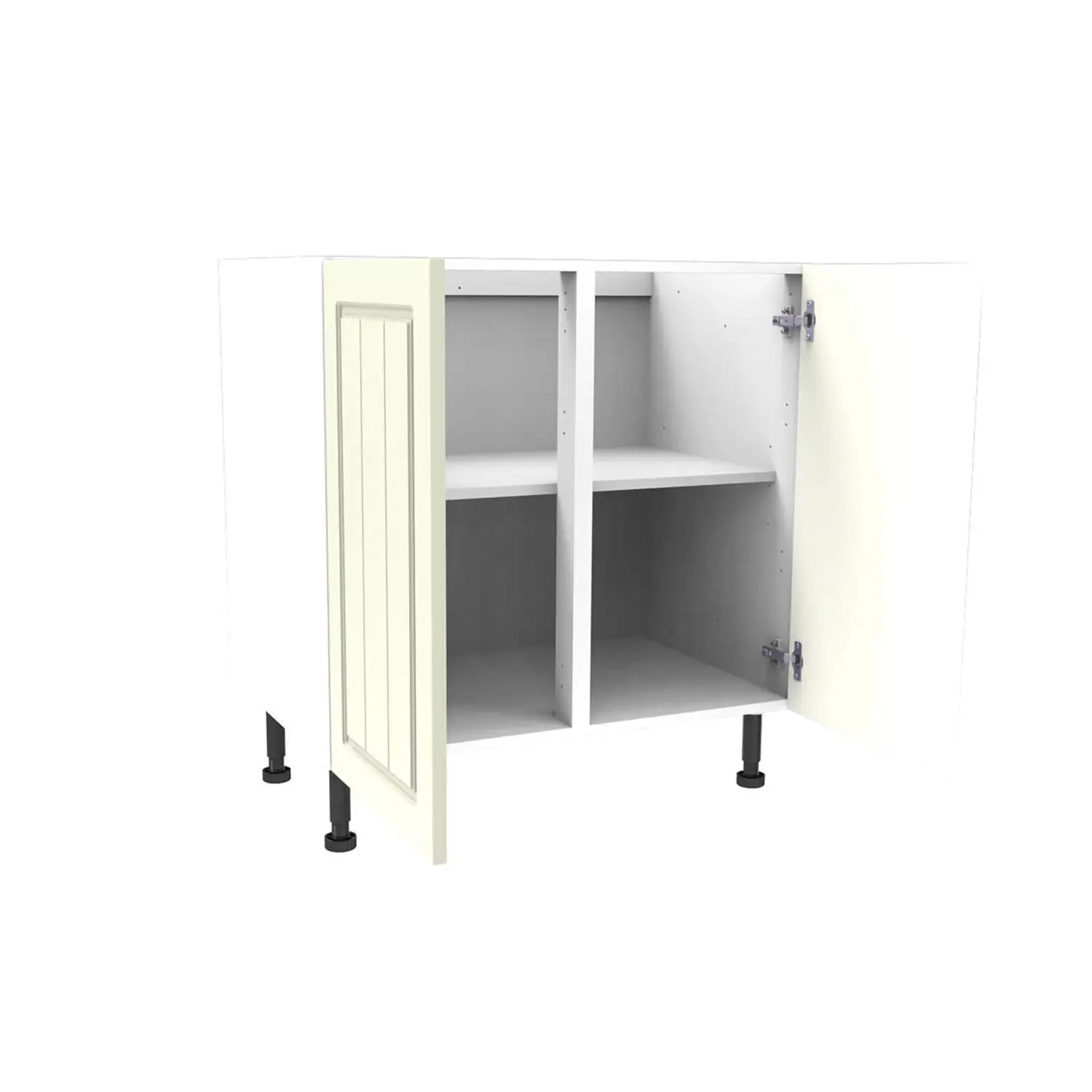 Country Shaker Cream 800mm Base Unit 4 Country Shaker Cream 800mm Base Unit - Image 2