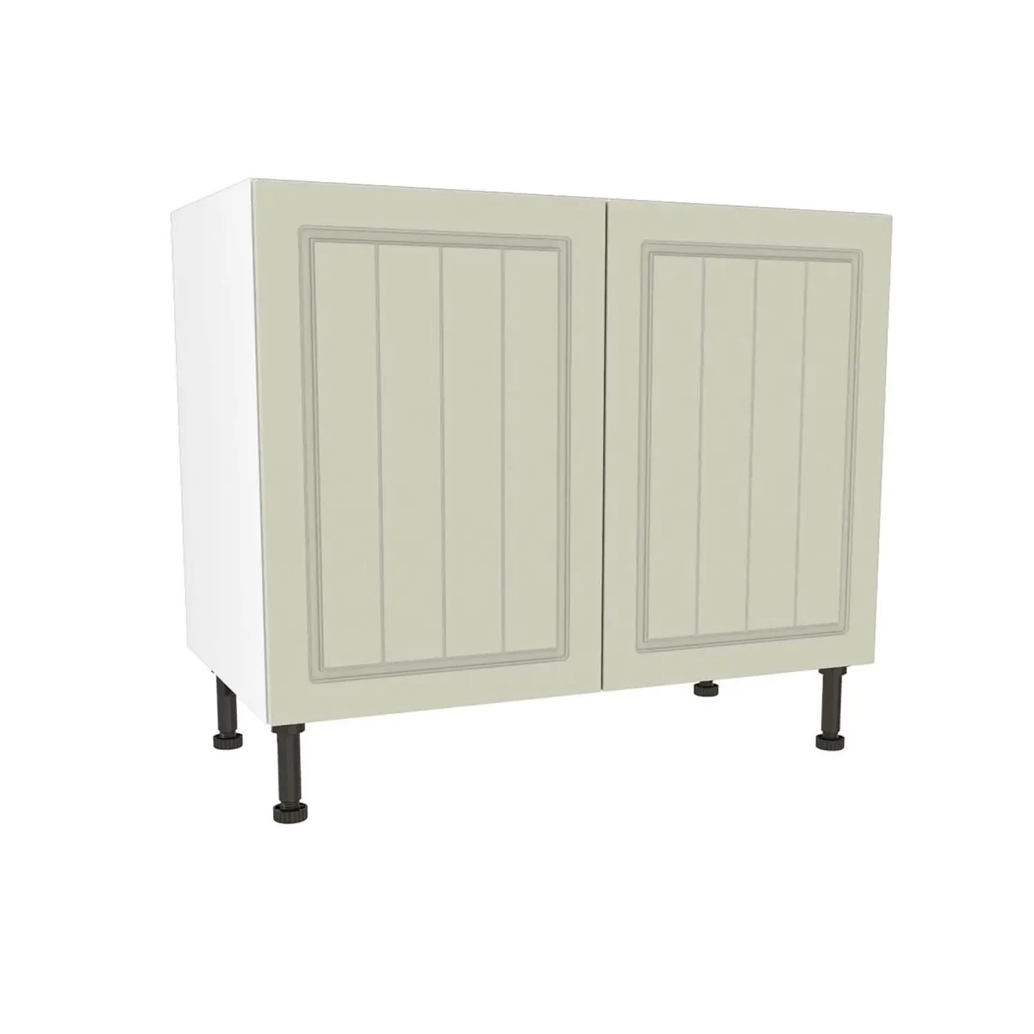 Country Shaker Cream 1000mm Base Unit 3 Country Shaker Cream 1000mm Base Unit