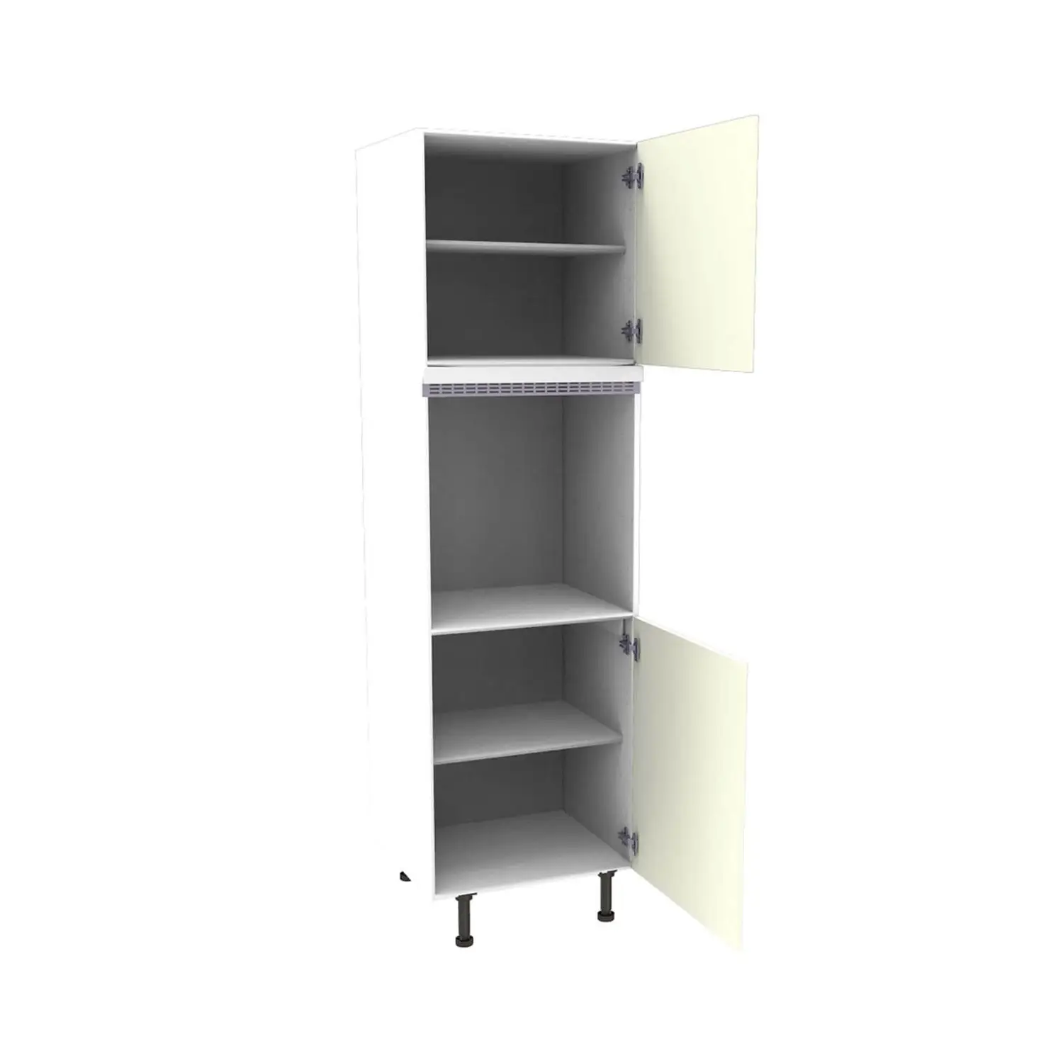 Country Shaker Cream Single Oven Tower 4 Country Shaker Cream Single Oven Tower - Image 2