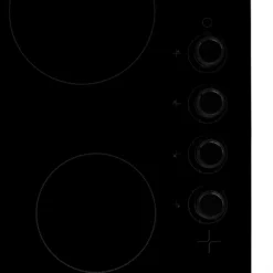 Beko HIC64102 58cm Ceramic Hob - Black 9 Beko HIC64102 58cm Ceramic Hob - Black -Carron phoenix Sales 13481837 9154944138366747