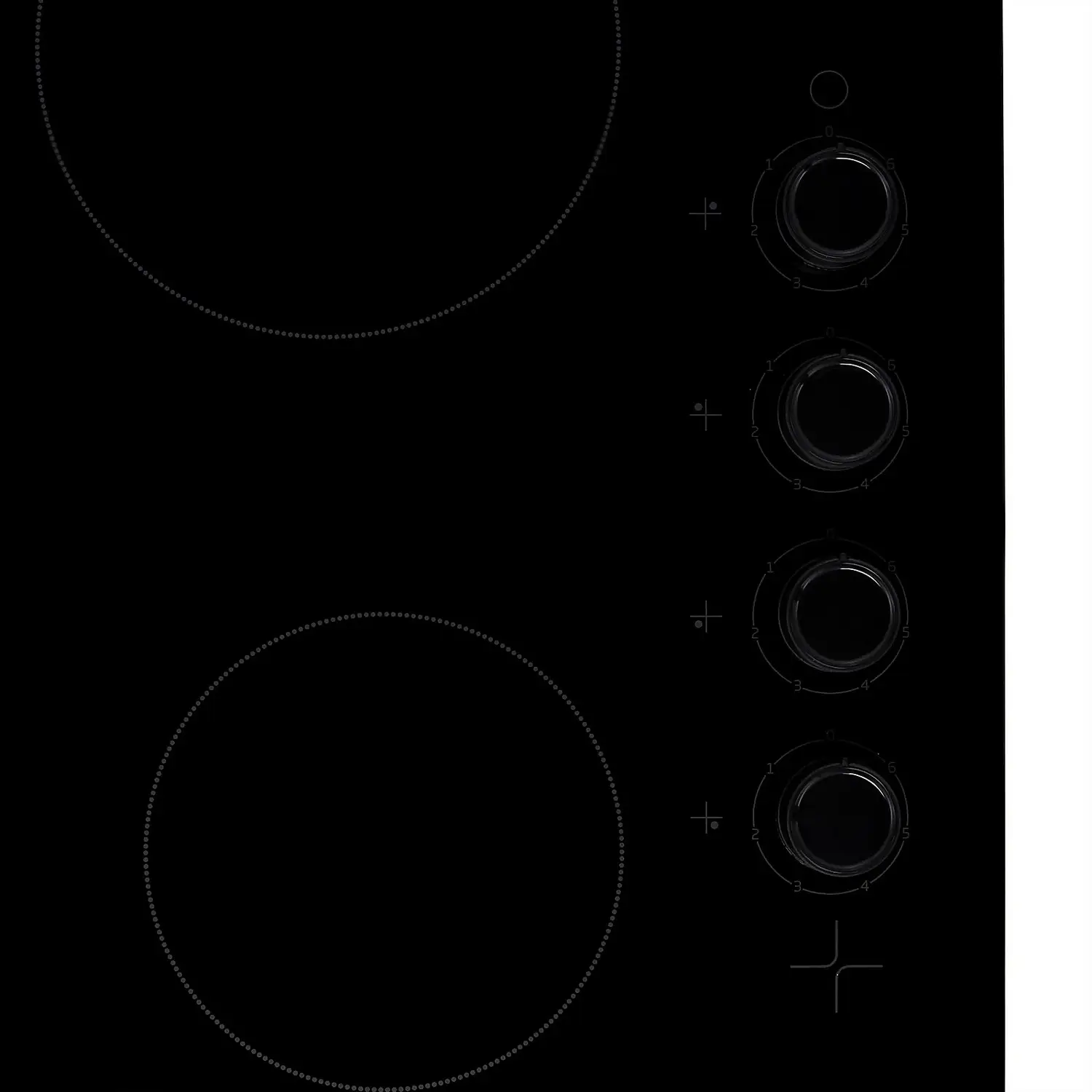 Beko HIC64102 58cm Ceramic Hob - Black 4 Beko HIC64102 58cm Ceramic Hob - Black - Image 2