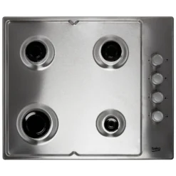 Beko HIBG64120SX 61cm Gas Hob - Stainless Steel -Carron phoenix Sales 13481839 1154944138108624