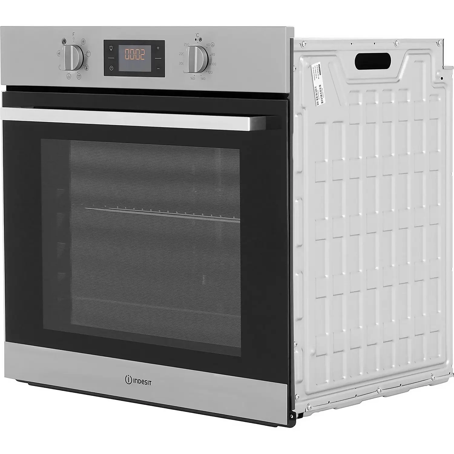 Indesit Aria IFW6340IX Built In Electric Single Oven - Stainless Steel 4 Indesit Aria IFW6340IX Built In Electric Single Oven - Stainless Steel - Image 2