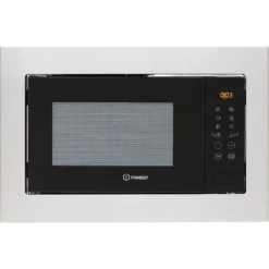 Indesit MWI125GXUK Built In Microwave With Grill - Stainless Steel