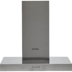 Indesit IHBS6.5LMX 60 Cm Chimney Cooker Hood - Stainless Steel