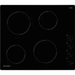 Indesit RI860C 58cm Ceramic Hob - Black
