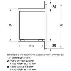 Hisense HB20MOBX5UK Built In Microwave - Black 9 Hisense HB20MOBX5UK Built In Microwave - Black -Carron phoenix Sales 13481875 2054914609350934